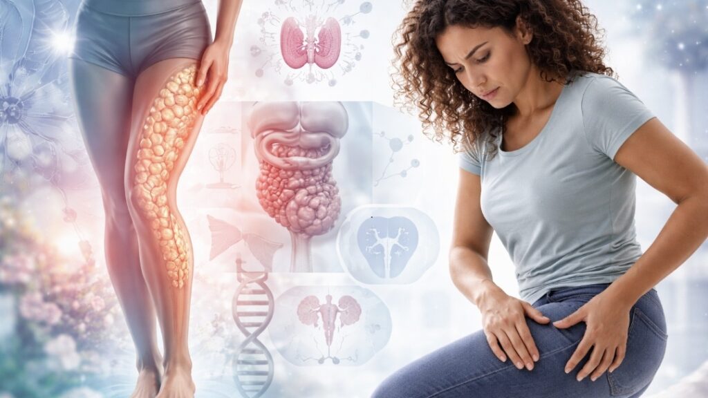 Lipoedema comorbidities at diagnosis summary of clinical findings from the Simarro et al. paper December 2025