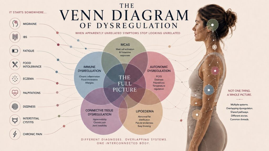Lipoedema & The Venn Diagram of Multi-System Dysregulation